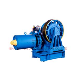 Large Load Geared Traction Machine For Passenger Elevator One Year Warranty