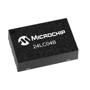 Quality American Microchip Integrated Circuits 24LC04B/W15K Brand New Original Electronic Components Package DFN-6-EP(1.6x1.6) Monitor and Reset Chip MOSFET for sale