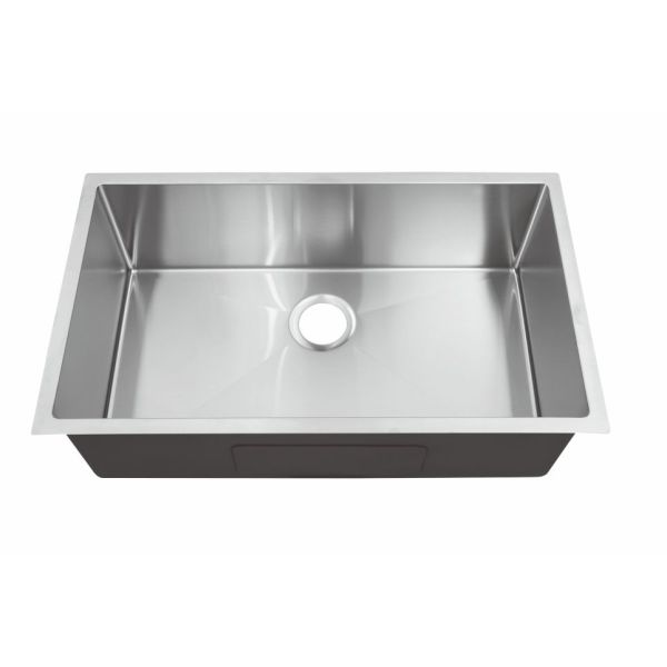 32x19x10 Inches 18 Gauge Stainless Steel Farmhouse Sink Single Bowl Undermount