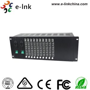 China High Density 4U Mux Chassis 16 Slots Hot Swappable Modules Easy Install on sale