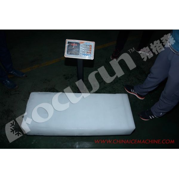 105kw Heavy Duty Direct Cooling System Ice Block Maker Machine with Bitzer Compressor