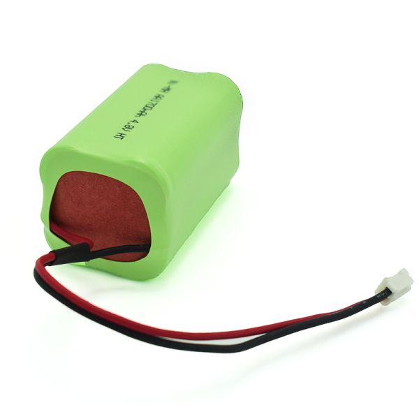 4S1P 4.8V Ni-Mh AA 1700mAh High Temperature Rechargeable Battery OEM PVC