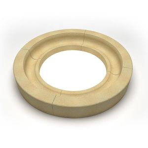 Al2O3 55%-85% High Alumina Refractory Brick Alumina Lining Brick For Glass