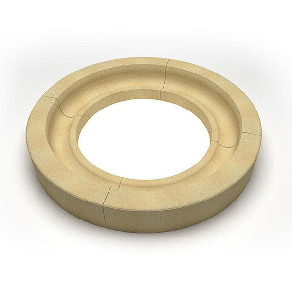 Al2O3 55%-85% High Alumina Refractory Brick Alumina Lining Brick For Glass