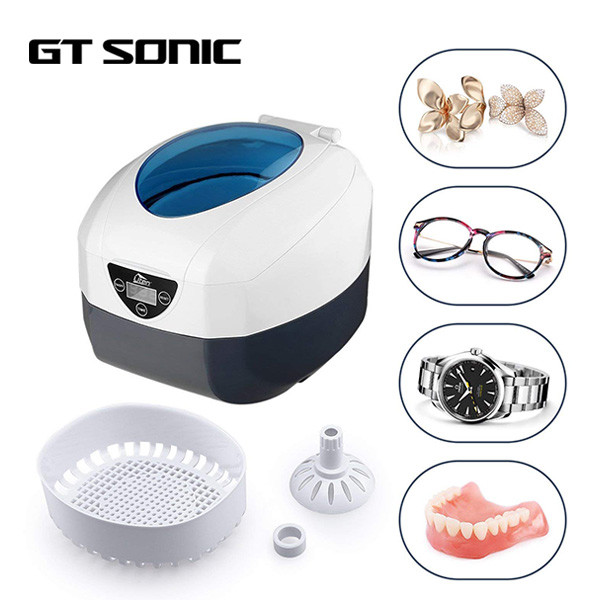35W 40kHz SONIC Wave Ultrasonic Jewelry Cleaner 750ml Capacity CD/VCD LED Display