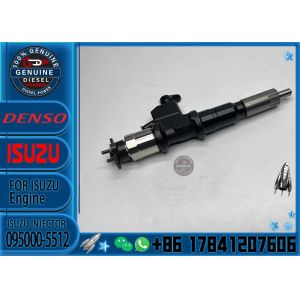 High Quality New Diesel Fuel Injector 095000-5512 For ISUZU 6WG1
