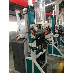 Quality Automatic Desiccant Filling Machine With Drilling Hole And Gluing Sealing for sale