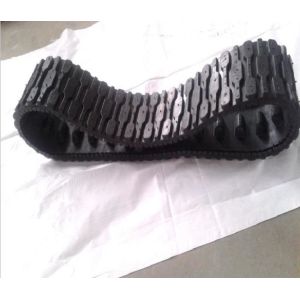 Mini Size Rubber Crawler Tracks , 170 × 64 × 42 Rubber Tracks With Sprockets