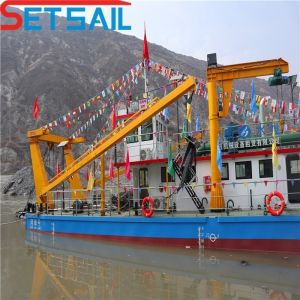 11m Maximum Dredging Depth 14 Inch Cutter Suction River Sand Dredger with