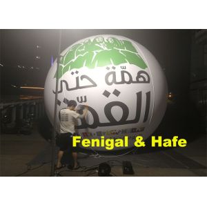 Night Flying Illuminate 5m 6m Helium Balloon Lights For Events