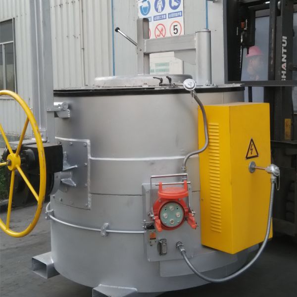 Buy LED LCD Display Aluminum Crucible Furnace Efficient Melting Solution at wholesale prices