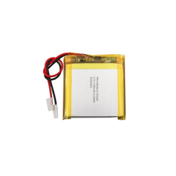Buy Square 3.7 V 1700mAh Lithium Polymer Battery Rechargeable 724140 at wholesale prices