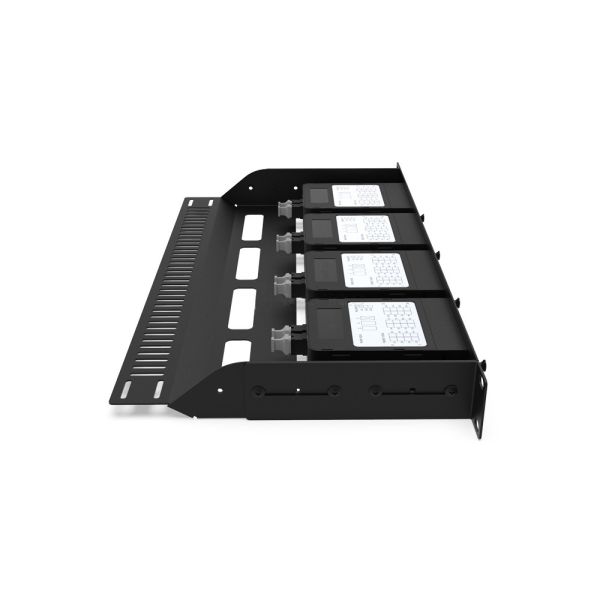 Rongbang RBTX-MP4PP01 1U 19" 4 Slots HD Frame Modular Fixed Frame 96 LC Interface for Data Center Enterprise Network