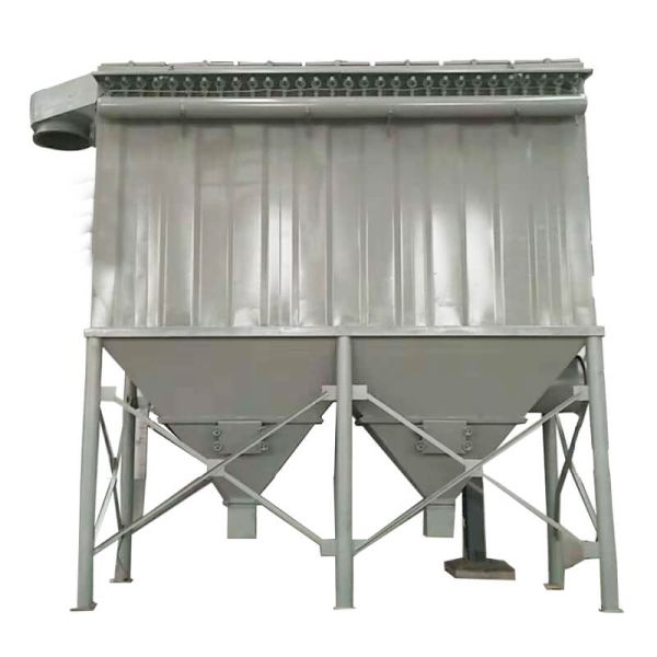 2222 kg Single Cloth Bag Dust Collector for Wood Steel Body Construction