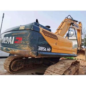 1.9m3 Bucket 38T R385VS Mining Hyundai Crawler Excavator