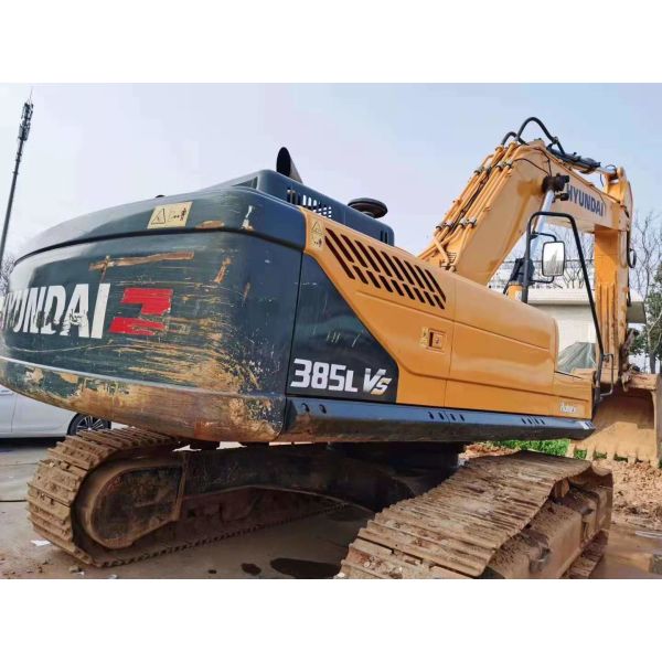 Buy 1.9m3 Bucket 38T R385VS Mining Hyundai Crawler Excavator at wholesale prices