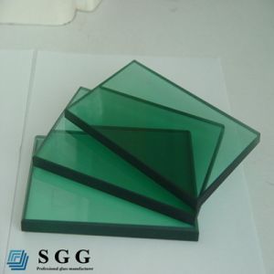 China Green Tempered Glass on sale