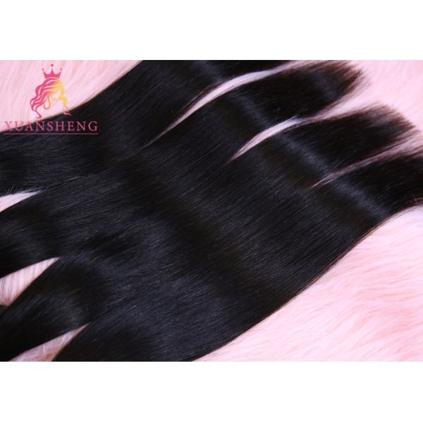 Straight Long Double Drawn Virgin Malaysian Human Hair