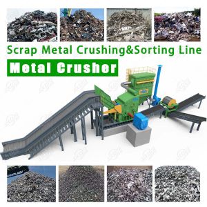 Multifunctional Impact Metal Crusher Scrap Metal Hammer Mill Crusher