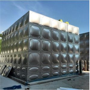 Industrial Drinking Water Storage Solution Stainless Steel SS304 Water Tank with