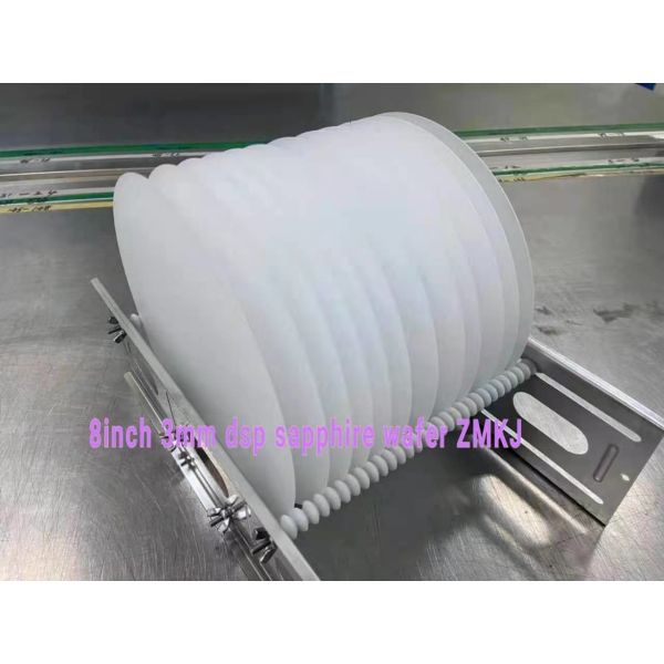 Buy 8Inch DSP 3mm Thickness Sapphire Crystal window sapphire wafers at wholesale prices