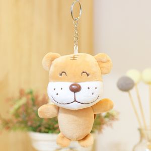 PP Cotton Filling 12cm Cartoon Zodiac Tiger Plush Toy ODM