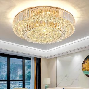 JYLIGHTING Luxury Chandeliers Wedding for Living Room Modern Crystal Ceiling