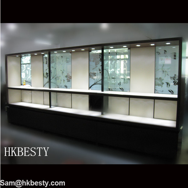 Buy Diamond & Sapphire Jewellery Display Wall Cabinet at wholesale prices
