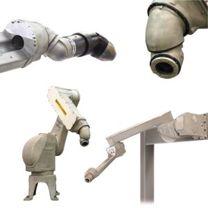 CNGBS Robot Protective Cover 6 Axis Fanuc Industrial Electrostatic Spray