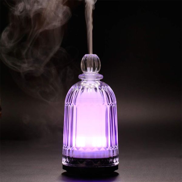 150ml Glass Ultrasonic Air Humidifier Purifier