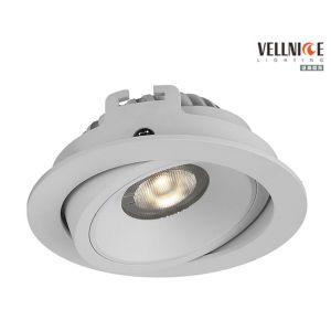 Quality 520lm 3000K Adjustable LED Recessed Downlight with 25° Bean angle for sale