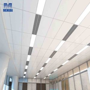 Stadiums Fireproof Aluminium Ceiling Panels Square Aesthetics