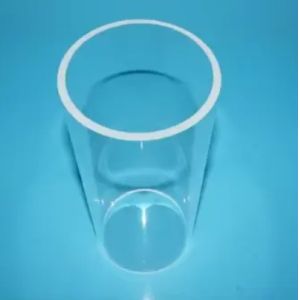 Polished Transparent Quartz Glass Tube for Customized Industrial