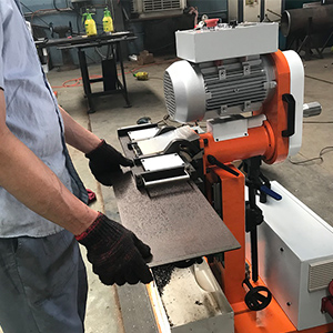 40mm Clamp 3400W Cold Beveling Plate Chamfering Machine