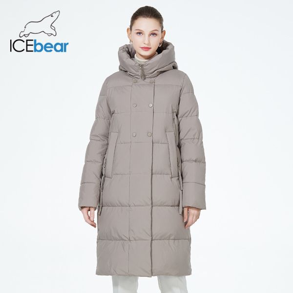 Buy 102cm-106cm Double Breasted Winter Coat Cotton Double Breasted Down Coat at wholesale prices