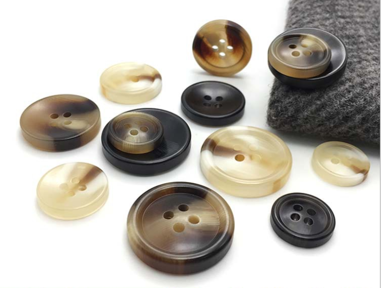 wholesale factory direct produce 2holes/4holes resin polyester shirt button