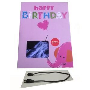 Hardcover LCD Greeting Card TFT8