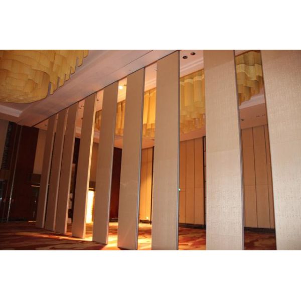 Commercial Folding Door Mdf Board Automatic Room Dividers For Great Hall