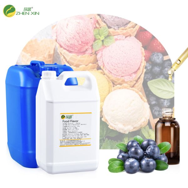 Retail Food Flavors Blueberry Scent Ice Cream Flavors For Beverage Making Candy Flavor