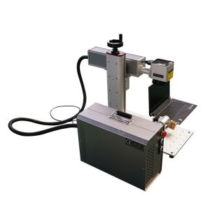 Rotary 20W 30W 50W Mini Portable Laser Marking Machine