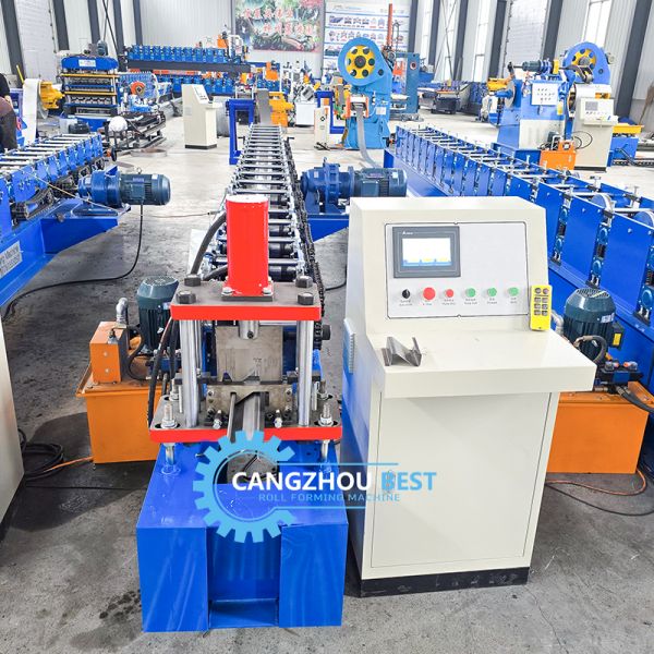 Upright System Customized Z Shape Contact Part Roll Forming Machine