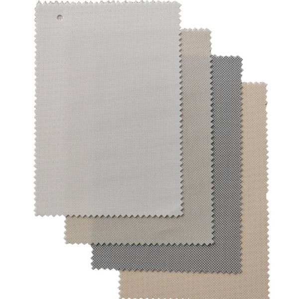 Sunlight shutters 5% openness 370g 30% polyester and 70% PVC roller blinds fabrics for window treatment