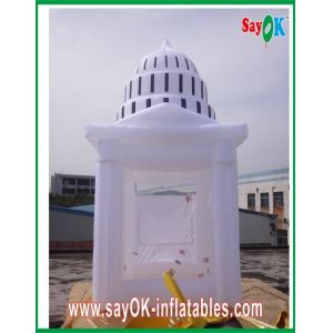 White Giant Inflatable Tower Custom Inflatable Products For Advertising