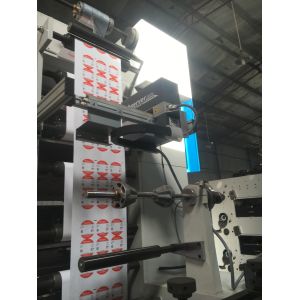 RY-320 UV film printing machine with UV flexo printing machine