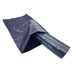 Poly Thickness 0.8Mil Dog Waste Bags Flat Bottom Seal