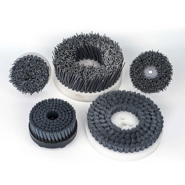 OEM Grinder Brush Disc Wheel Round Shape for Industrial Decontamination