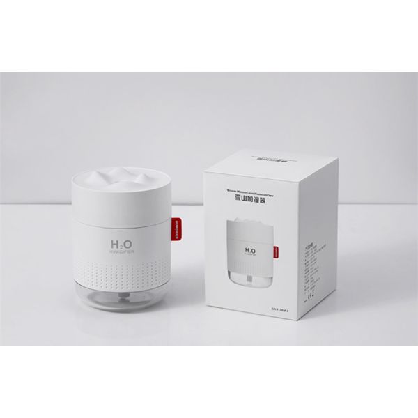 Portable H2O Humidifier Cool-Mist Impeller Humidifier with ABS PP Silica Gel Material