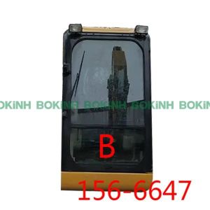 China CATERPILLAR 156-6647 Excavator Glass Replacement Front Down Tempered on sale