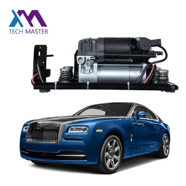 Air suspension compressor pump for Rolls-Royce Ghost Wraith new with frame and