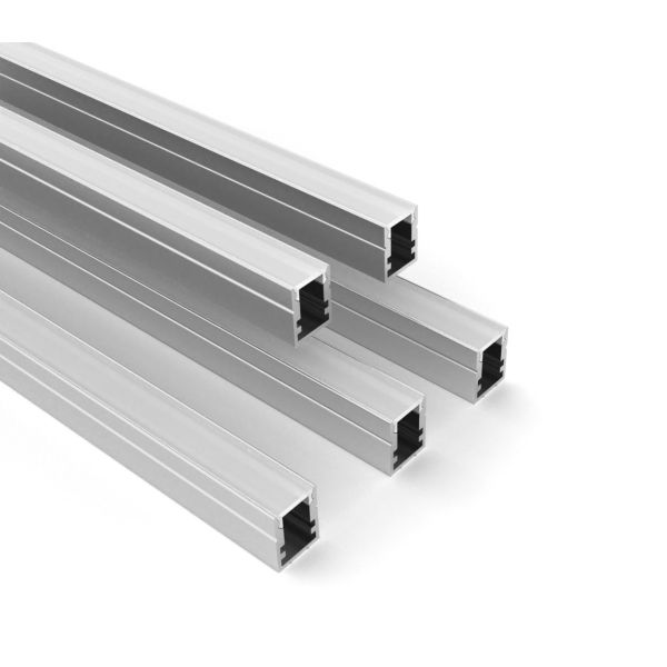 Buy W10*H13mm Led Strip Aluminium Profile with PMMA PC Extrusion for surface mount led profile at wholesale prices